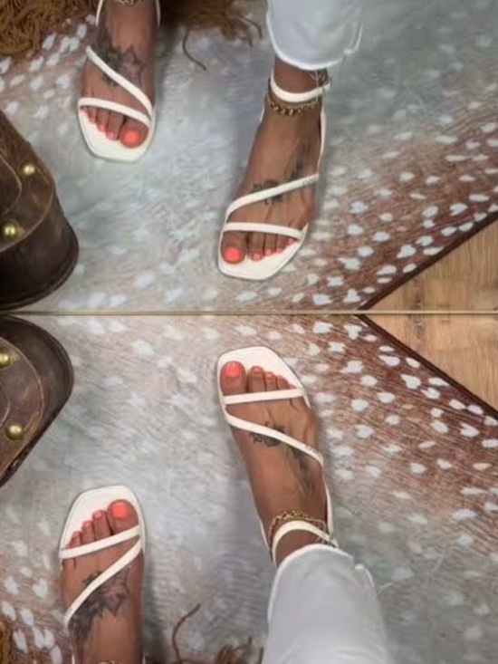 CROCS Shoes - CROCS Miami Ankle Strap Sandals in the color Chalk